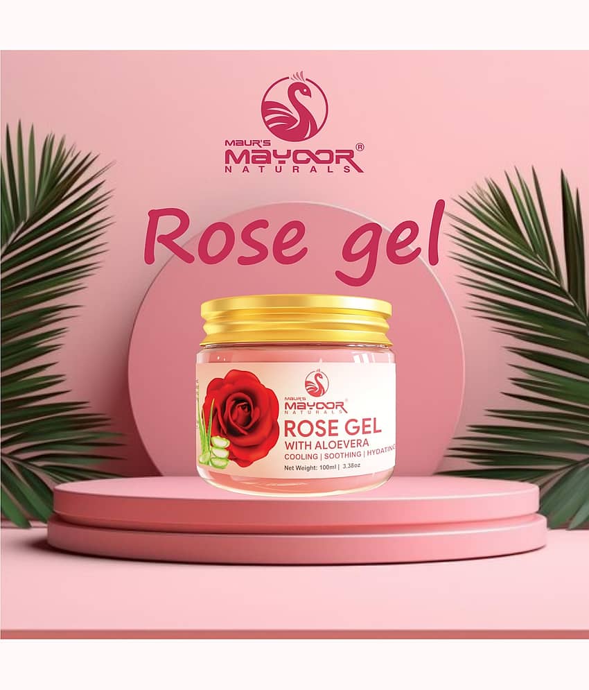 MAUR'SMAYUR NATURALS Moisturizer All Skin Type Rose ( 500 gm )