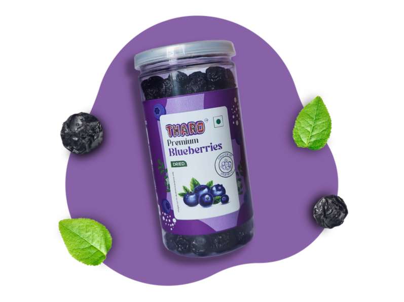 Tharo Dried Blueberry – Antioxidant Rich Healthy Snack