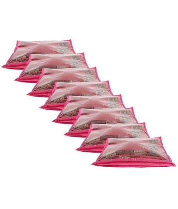 Bulbul Pink Saree Covers - 8 Pcs