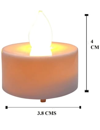 LED Tea Light Candles - Flameless & Flickering Effect