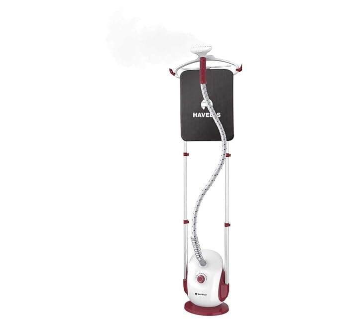 Havells Steamo 1800 Watt Garment Steamer (Red & White) (GHGGSBTR180)