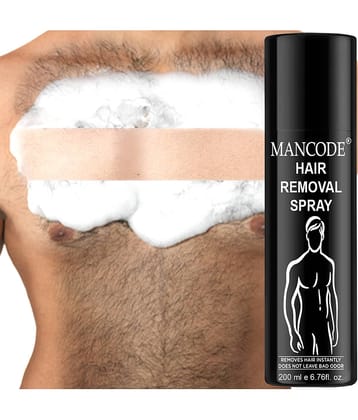 Mancode Travel Friendly Hair Removal Hair Removal Creams for Men 200 ( Pack of 1 )