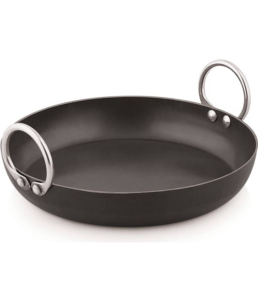 Veer - Iron Non coated Shallow Kadhai 4