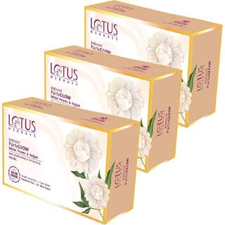 Lotus Herbals Radiant Partyglow White Peony  Argan Oil Detanning Facial Kit  Paraben Free  57G  (Pack Of 3)