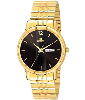 Hemt Gold Metal Analog Men's Watch