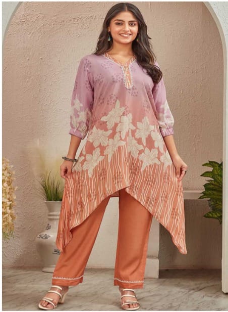 PIRRA DESIGNS Women Floral Printed Regular Kurta with Trousers