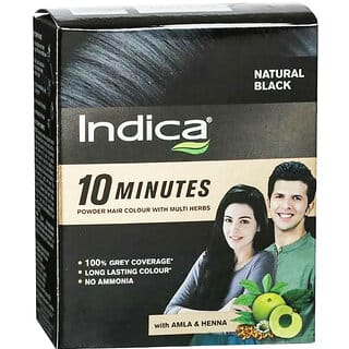 Indica Natural Black Powder Hair Colour - 40g