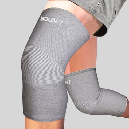 Classic Knee Sleeve - Grey-M