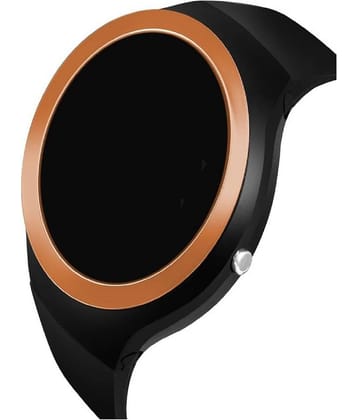 Renaissance Traders - Black Silicon Digital Men's Watch