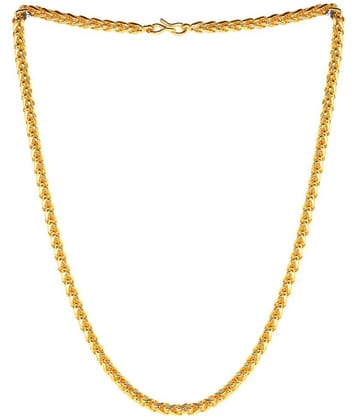 SHANKH-KRIVA Gold Plated Chain ( Set of 1 )