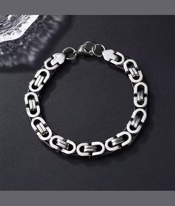 FASHION FRILL Silver Bracelet ( Pack of 1 )
