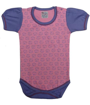 Kaboos 100% Cotton Multi Colour Printed Baby Romper