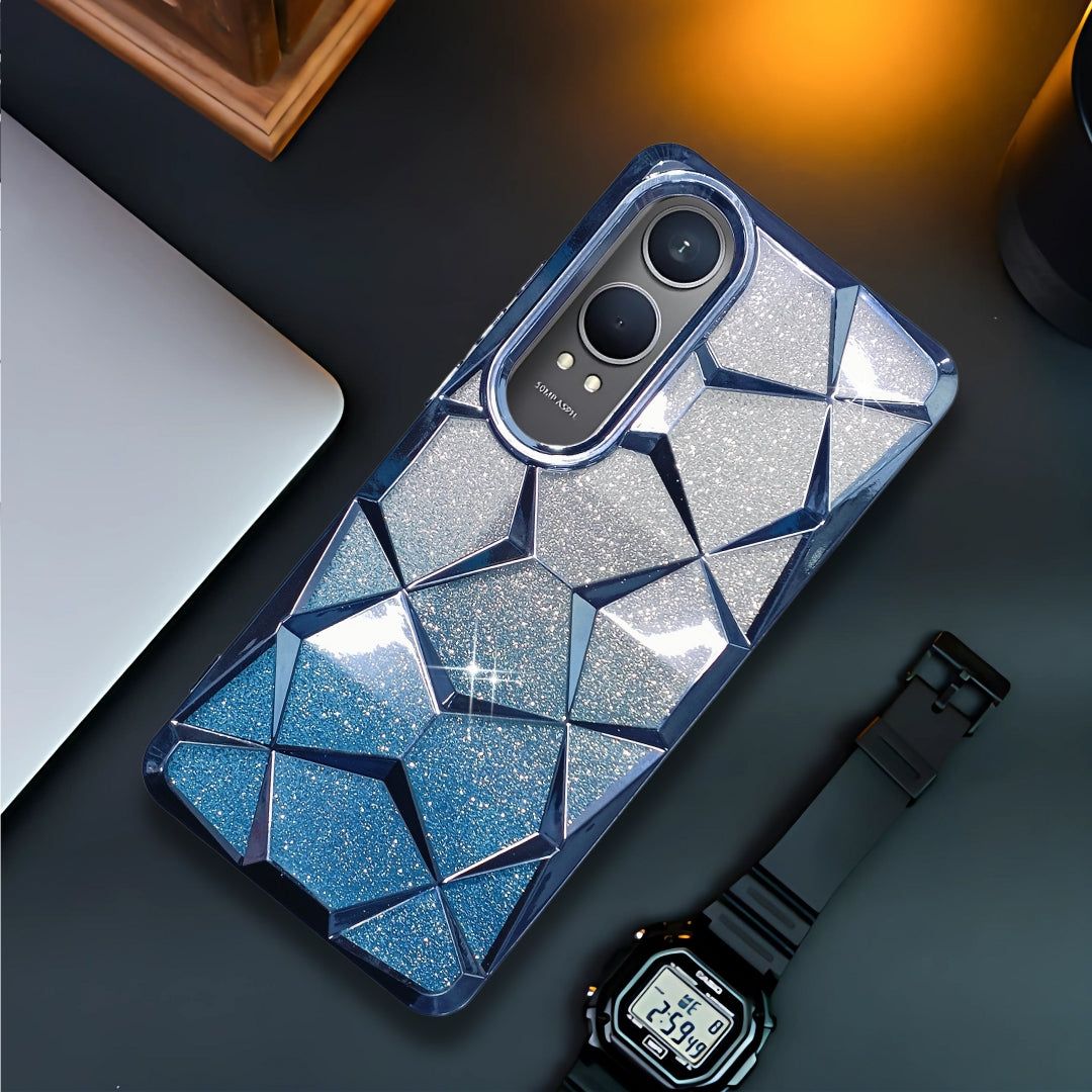 Dazzle Blue Silicone case for Oneplus Nord Ce 4 Lite