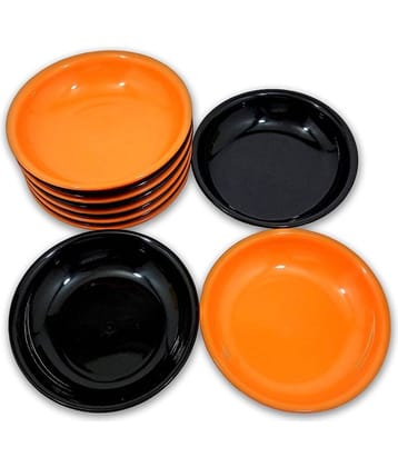 Inpro 12 Pcs Plastic Multi Color Quarter Plate