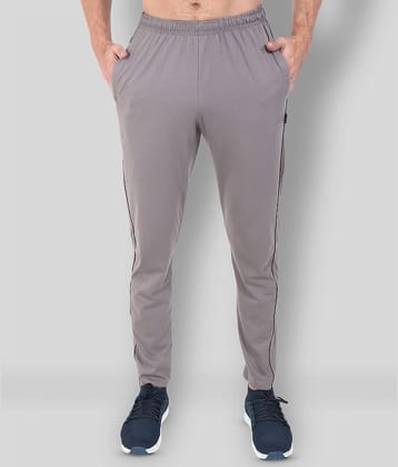 Zeffit - Grey Cotton Blend Men's Trackpants ( Pack of 1 )