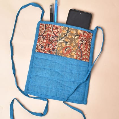 Blue Mangalgiri sling bag
