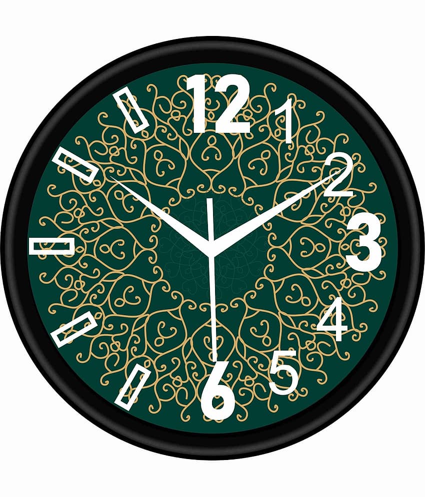 Trendy Homes Circular Analog Wall Clock