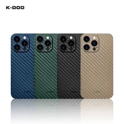 Premium Quality Ultra Thin Air Carbon Fiber Print Mobile Back Cover For Apple Iphone 14 Pro / 14 Pro Max-Iphone 14 Pro Max / Gold