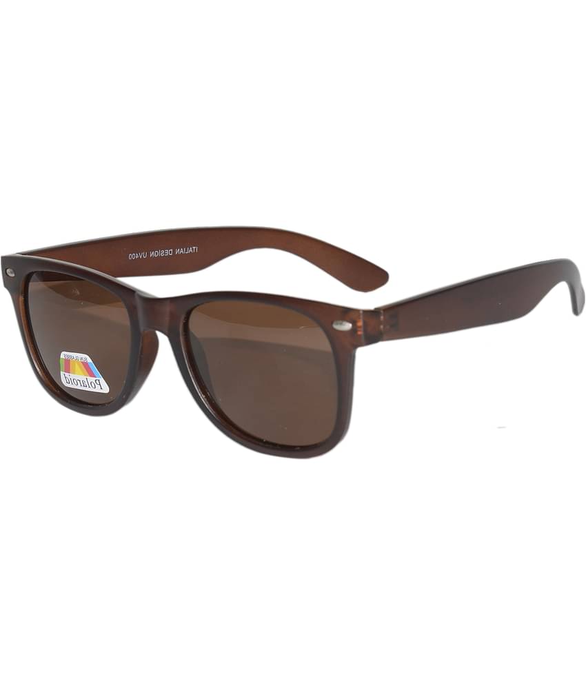 Peter Jones - Brown Square Sunglasses ( Pack of 1 )