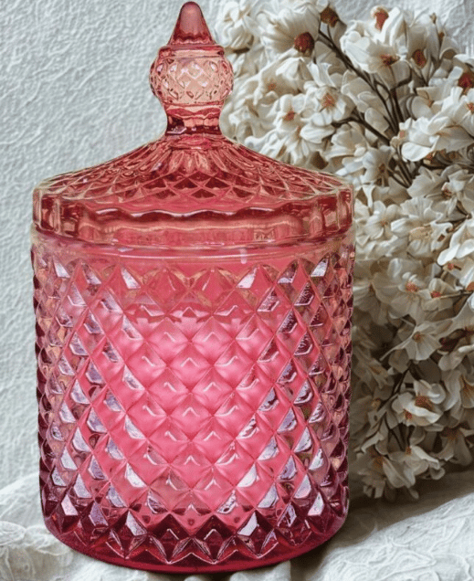 Rose Reverie Crystal Jar Candle 250 ML