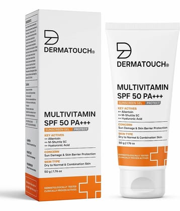 Dermatouch SPF 50 Sunscreen Cream For All Skin Type ( Pack of 1 )