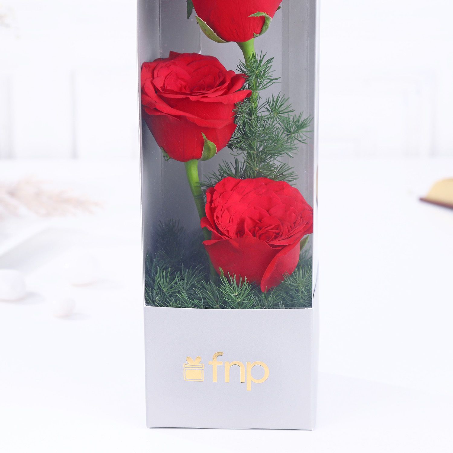 Red Rose Radiance For Valentine's Day Gift