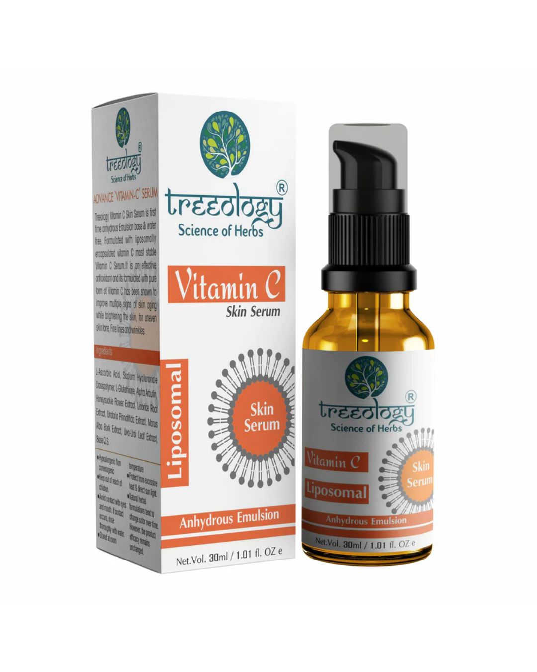 Treeology Vitamin C Anti-Ageing Skin Serum for Even Tone