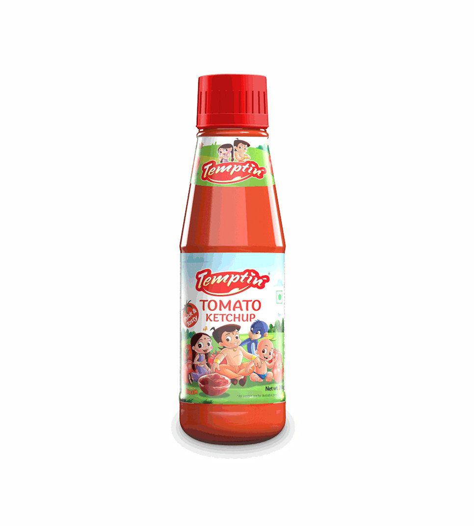 Temptin Tomato Ketchup, 200 gm