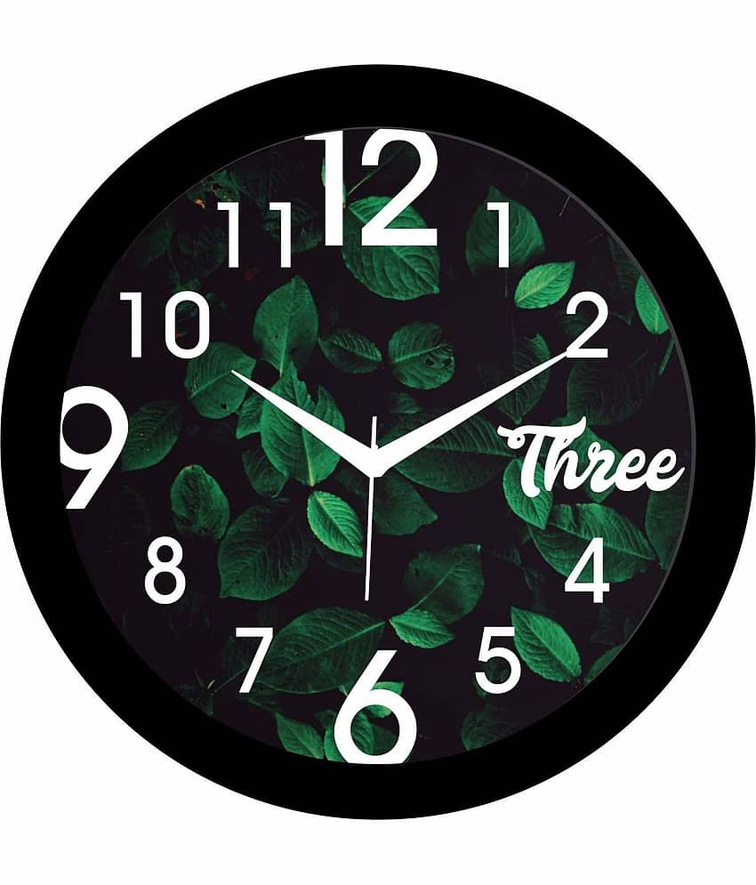 Trendy Homes Circular Analog Wall Clock