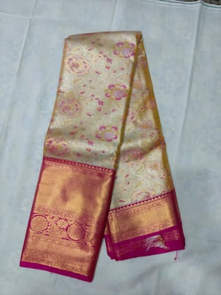 Elegant Embroidered Saree