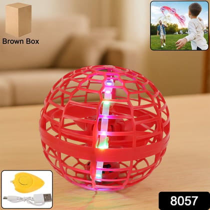 Flying Ball Toys, USB Rechargeable Built-in RGB Lights 360ยฐRotating Magic Controller Flying Ball Toys, USB Rechargeable Built-in RGB Lights 360ยฐRotating Magic Controller