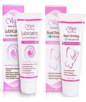 Vigini 100%NaturalLubricatnt Gel FirmingTightening Cream Body Gel ( 275 g Pack of 2 )
