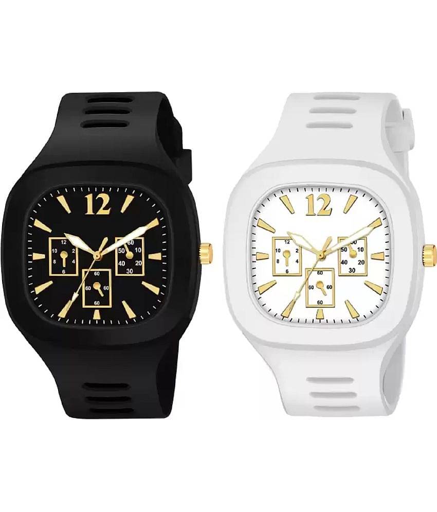 Renaissance Traders - Multicolor Silicon Analog Men's Watch