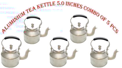 Aluminium Tea Kettle 5.0 Inches - Combo of 5 Pcs