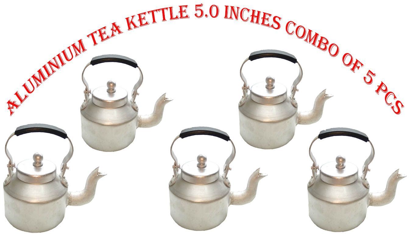 Aluminium Tea Kettle 5.0 Inches - Combo of 5 Pcs