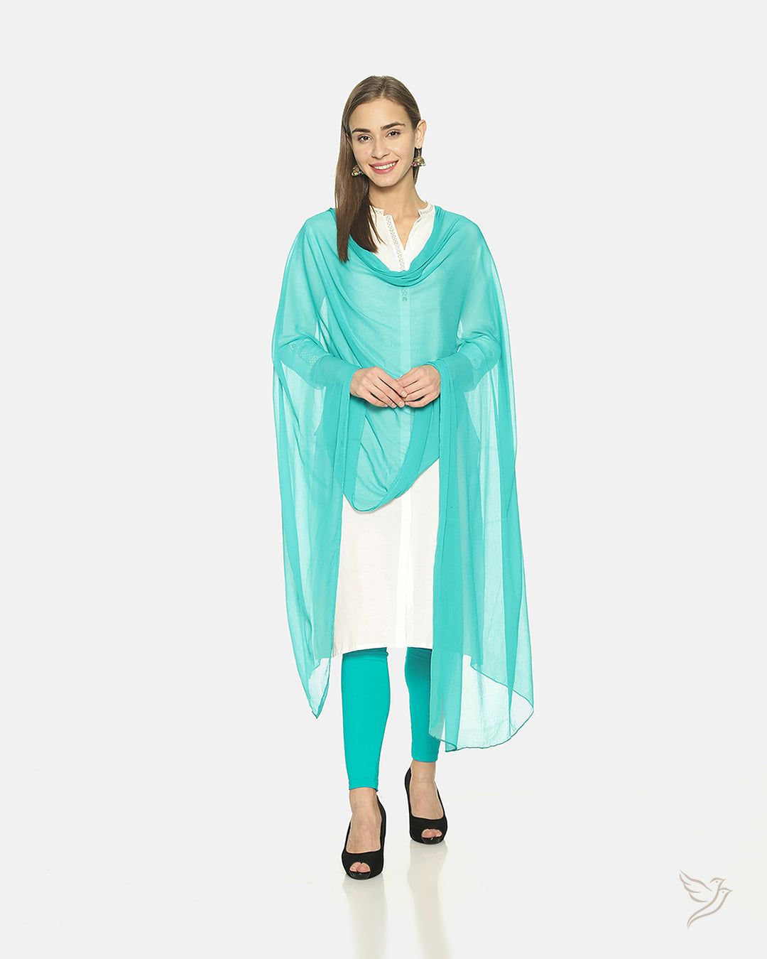 Matching Shawl - Pool Side-Pool Side