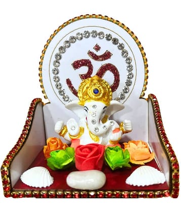 ITBeater Lord Ganesha Ideal For Car Dashboard ( Pack of 1 )