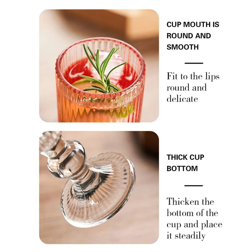 Wine Glasses | 150 ML | Premium, Champagne, Crystal, Vintage, Italian Glass Mug | Perfect for Home, Bar, Casino Party |