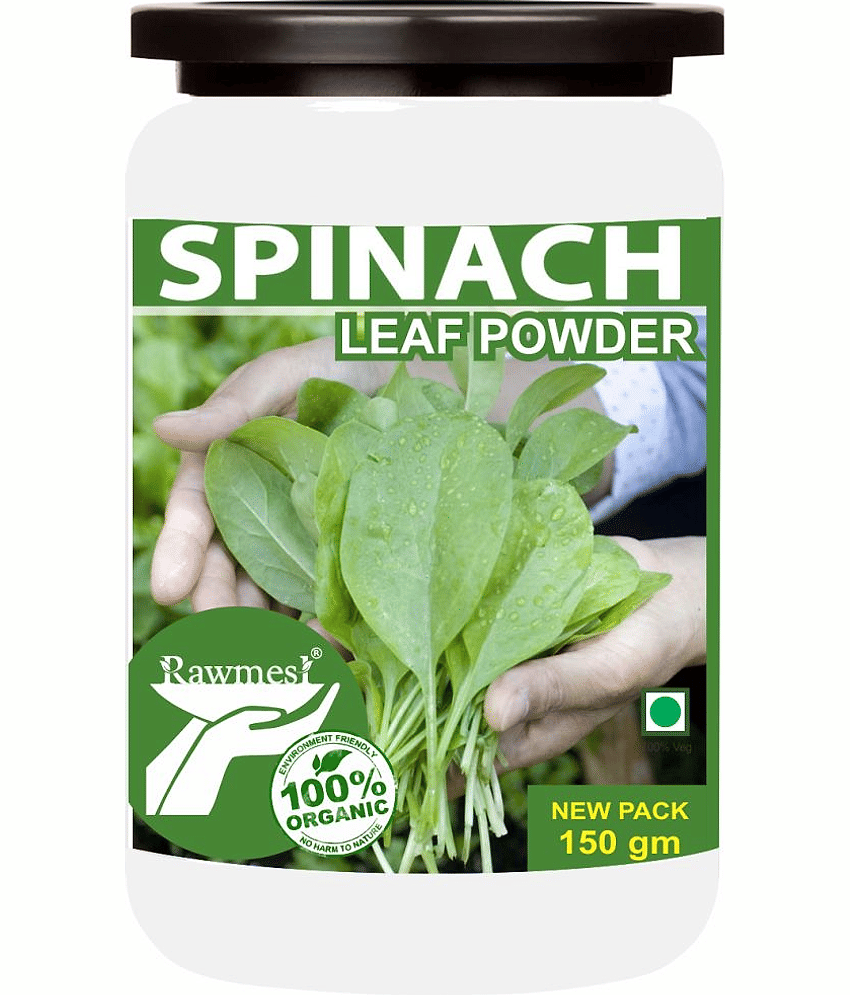 rawmest Dehydrated Green Spinach Leaf / Palak Instant Soup 150 gm