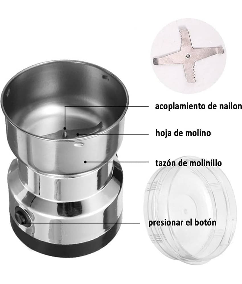 QitmirMKT Spices Mixer Grinder Stainless Steel 1 Coffee Grinder