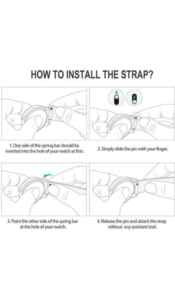 Exelent 20mm Strap Compatible with Amazfit GTS 2 Mini, Amazfit Bip/Bip U/Pro/Lite, Bip S, Amazfit GTS/ 2/2e, Amazfit GTR, Samsung Galaxy Watch 4/ Watch 5(20MM)