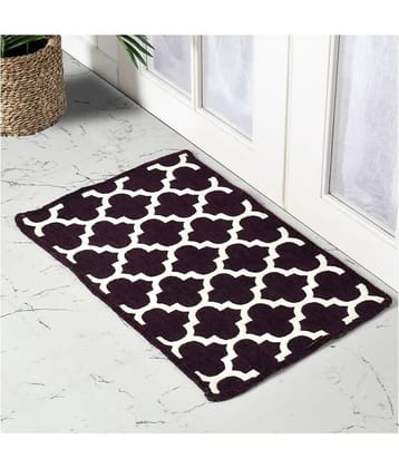FURNISHING HUT - Anti-skid Schenelle Door Mat ( 60 X 40 cm ) Single - Purple