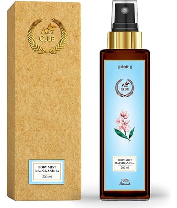 AGRI CLUB - Rajnigandha Body Mist For Men,Women 200 ml ( Pack of 1 )