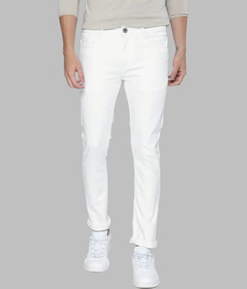 Lawson - White Denim Slim Fit Men's Jeans ( Pack of 1 )