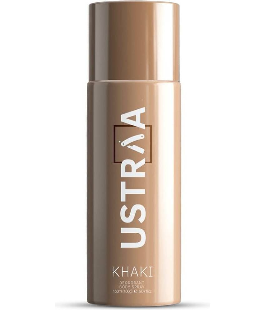 Ustraa - Khaki Deodorant Deodorant Spray & Perfume For Men 150 ( Pack of 1 )