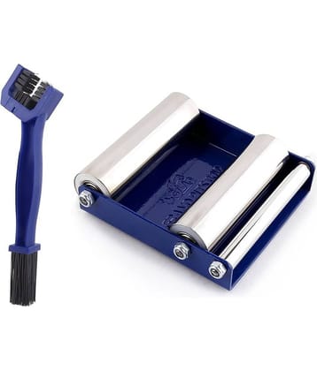 GrandPitstop - Grand Pitstop Motorbike Accessories GRoller Small - Portable Wheel Roller for All Bikes and Grand Pitstop Motorcycle Chain Cleaning Brush