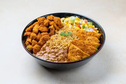 Chicken Popcorn - Biryani Burrito Rice Bowl