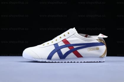 WMNS Onitsuka Tiger Mexico 66 - White/Dark Blue-Euro 36