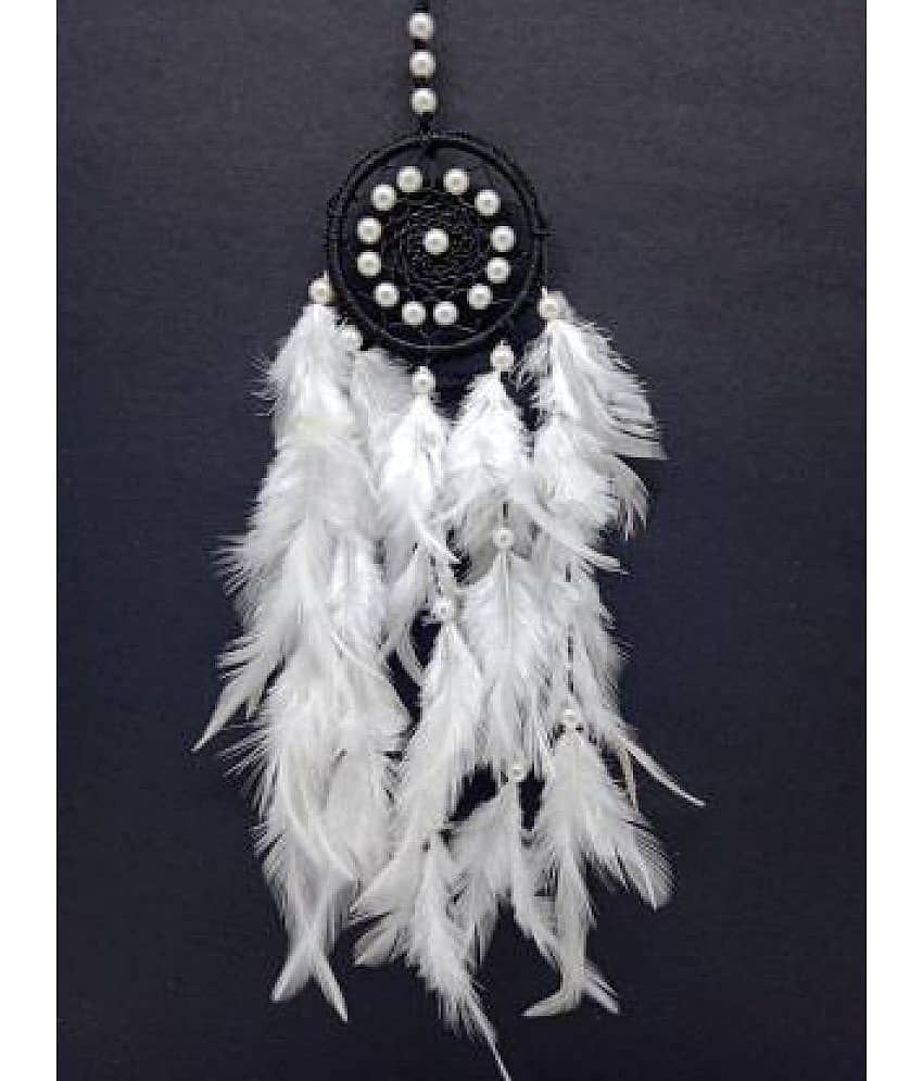 new lucky Feather Multicolour Dream Catcher - Pack of 1 ( X cms )