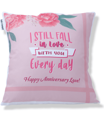Ros - Multicolor Polyester Gifting Printed Cushion